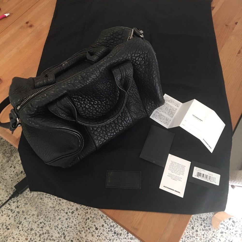 Alexander Wang Rocco Bag oxidized silver hardware